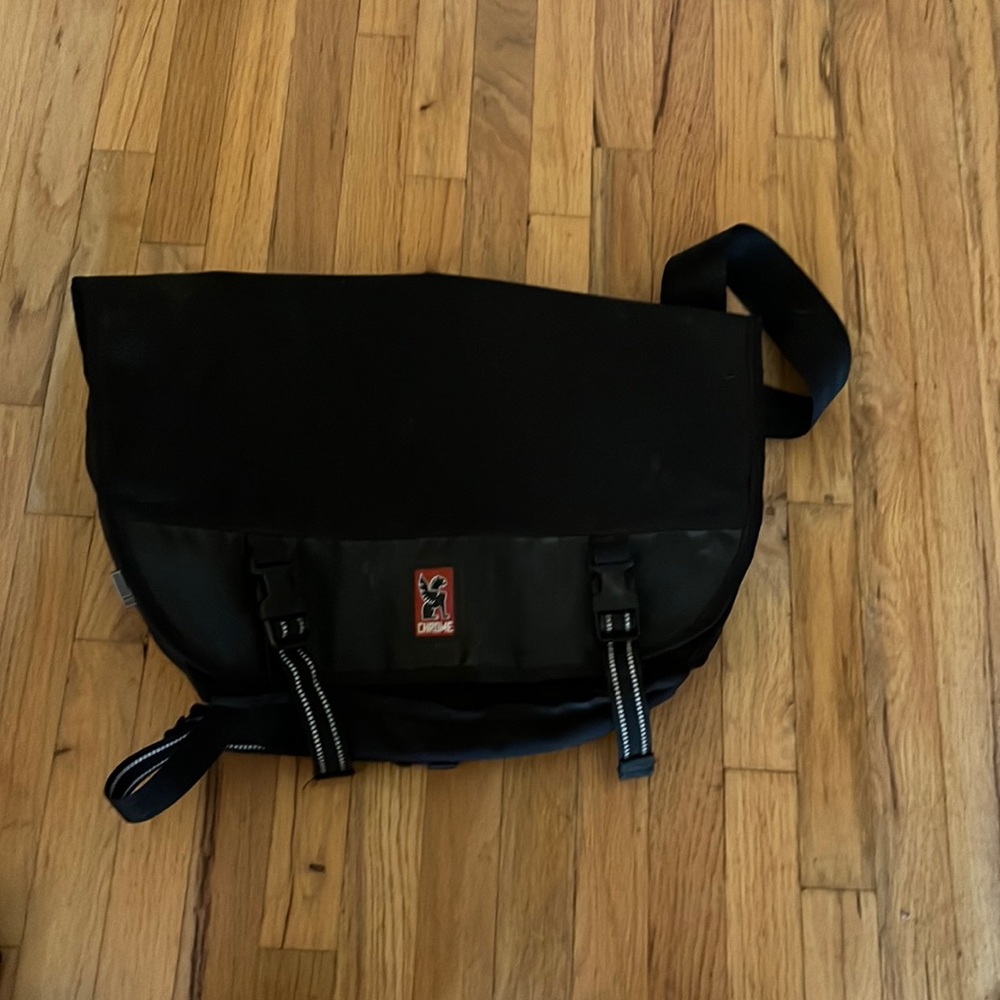 Chrome Messenger Bag